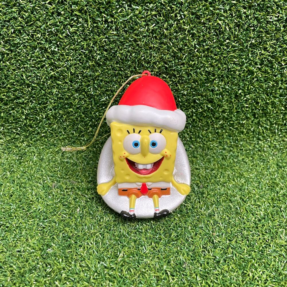 Viacom 2012 SpongeBob SquarePants Sledding Christmas Ornament